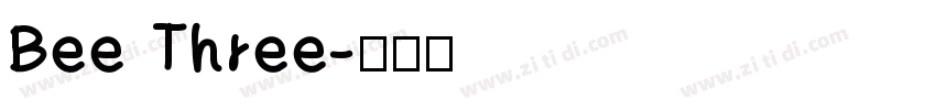 Bee Three字体转换